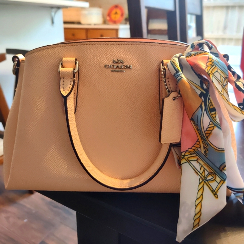 Coach Lillie Carryall Handbag with Scarf